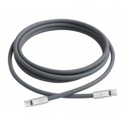 Kabel Newell USB-C - USB-C 100 W, 2 m, silikonowy, szary